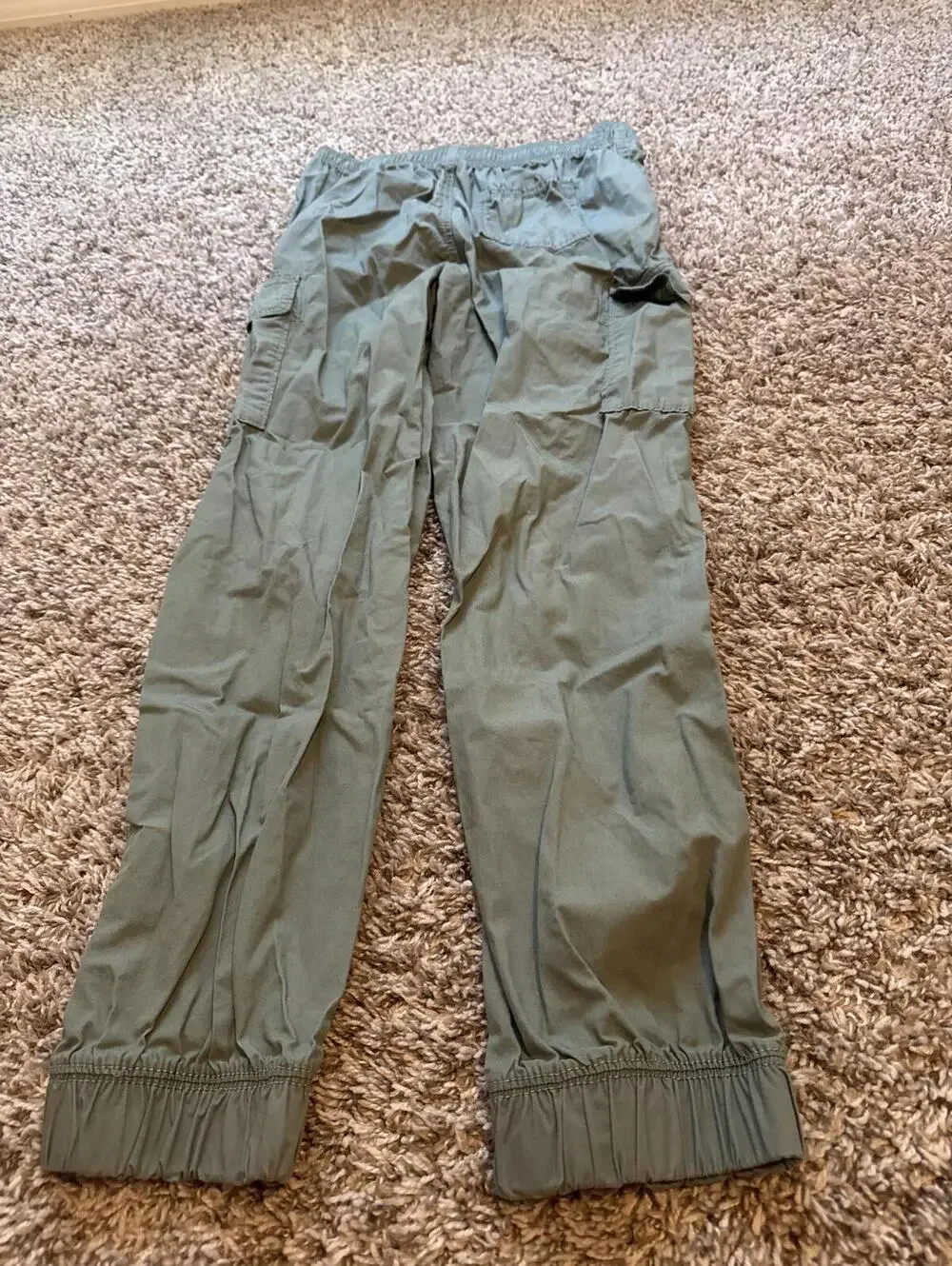 OshKosh B'gosh Kids Cargo Pants Green Utility Size 14